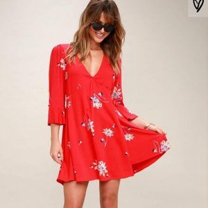 NEW ADORABLE FREE PEOPLE WRAP DRESS